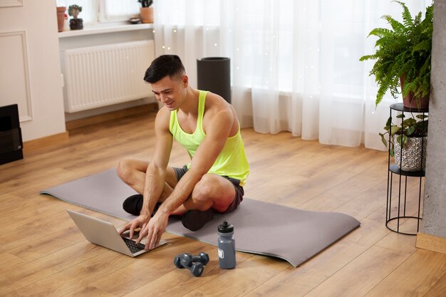 How can you build endurance with home workouts?